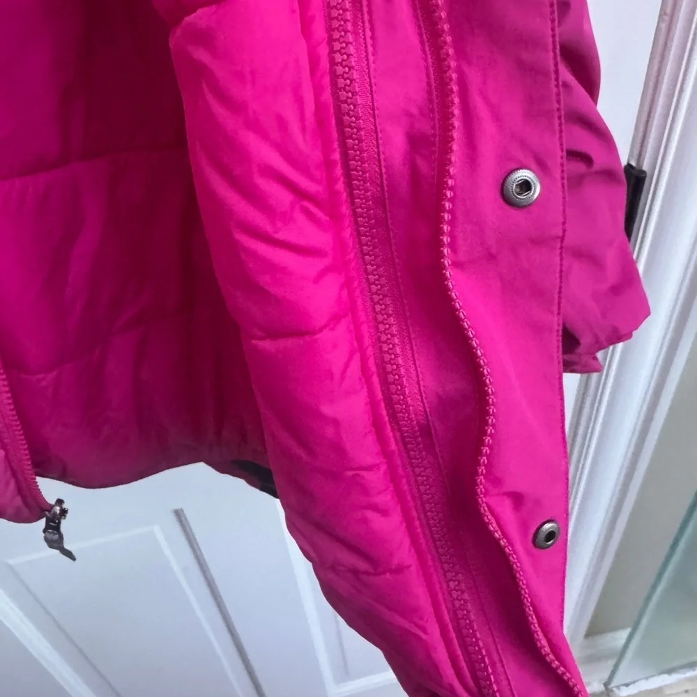 The North Face Girls Large 14/16 Kids Pink and Black TriClimate System Jacket